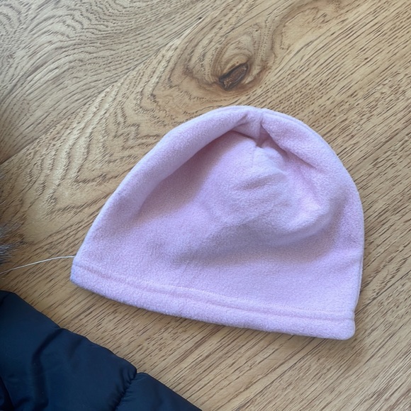 WeatherTamer puffy coat- black/pink-size 2T - Picture 4 of 8